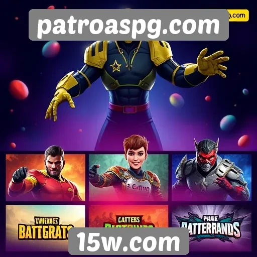 destaques dos jogos mais populares no site patroaspg