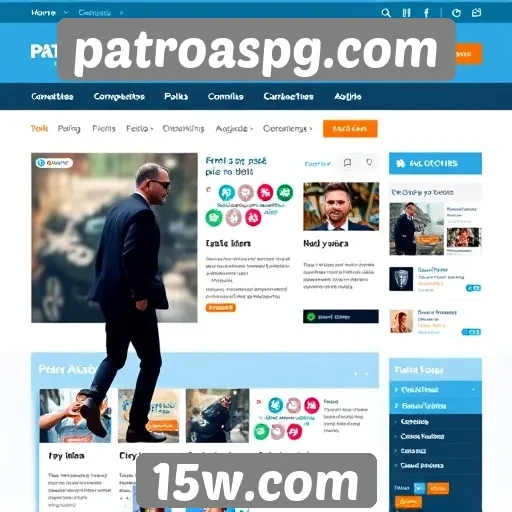 interface do site promete facilitar a navegação do usuário